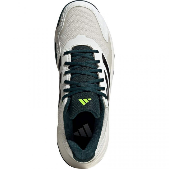 Chaussures Adidas CourtJam Control | Off White - Silver Metallic - Aurora Ivy