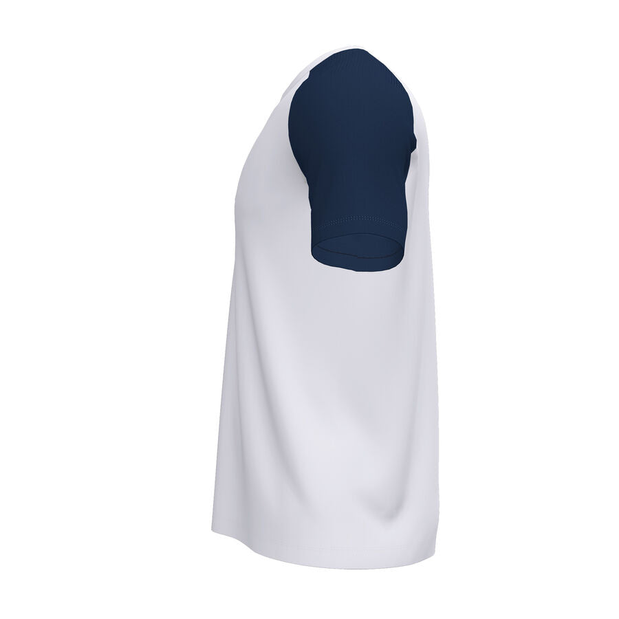 T-Shirt Joma Academy | Blanc - Bleu Marine