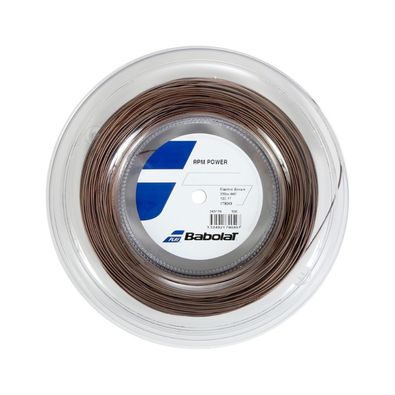 Cordage Babolat RPM Power 1.30 (200M) | Electric Brown