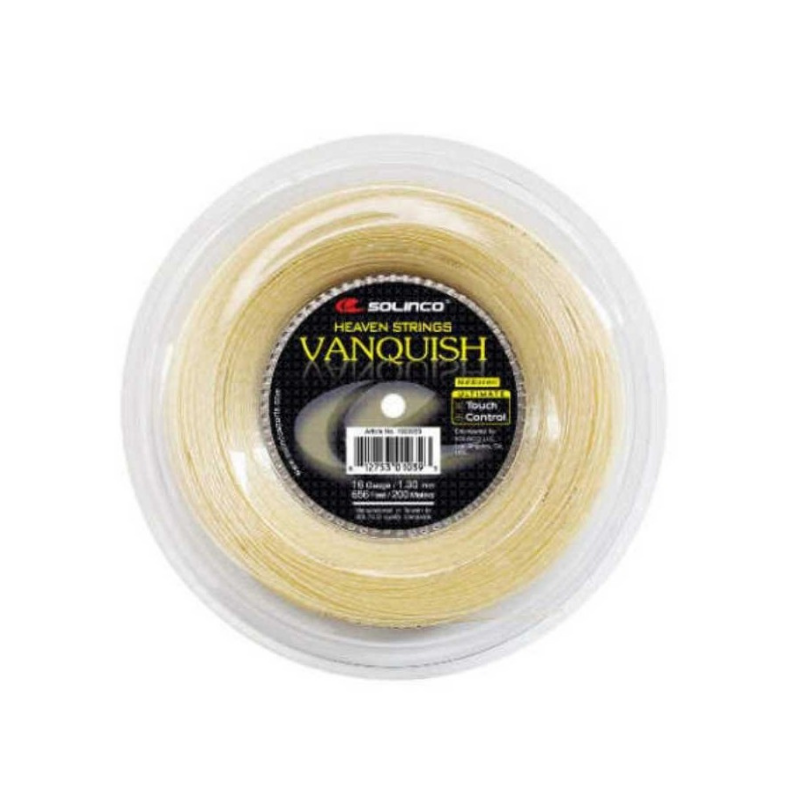 Cordage Solinco Vanquish 1.30mm (200m)