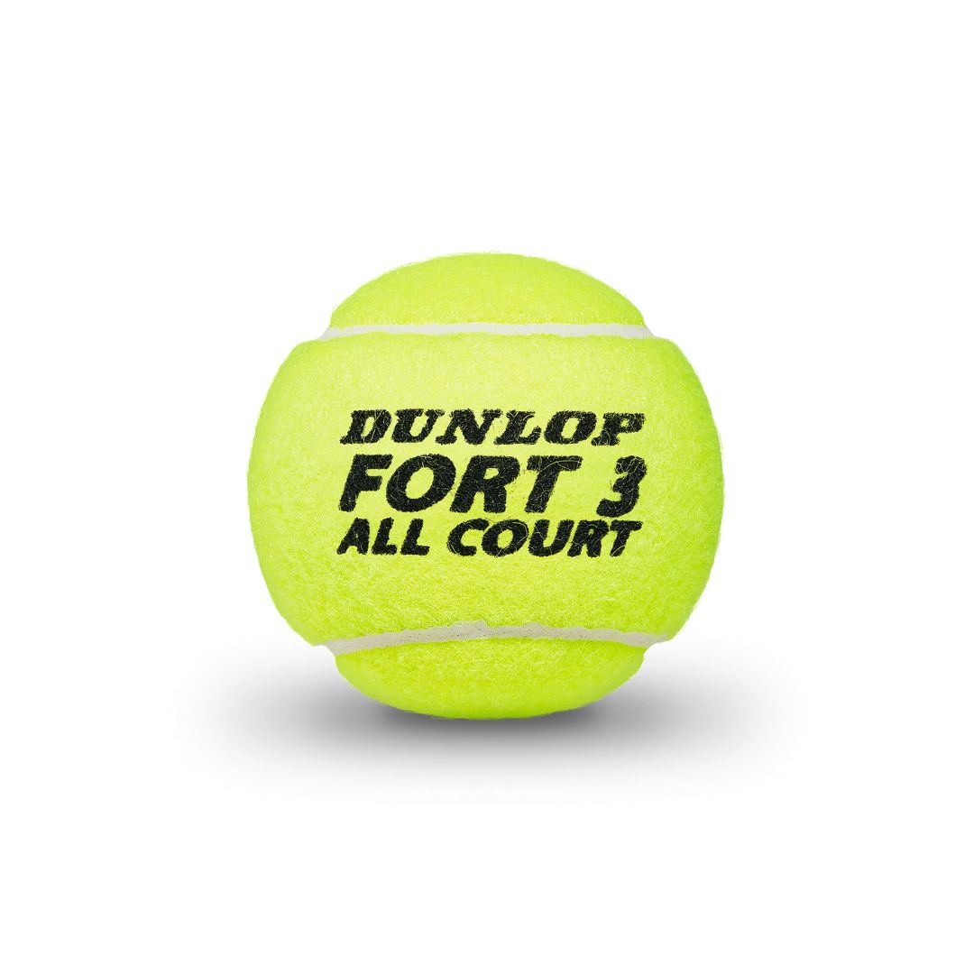 Balles Dunlop Fort All Court (4 balles)