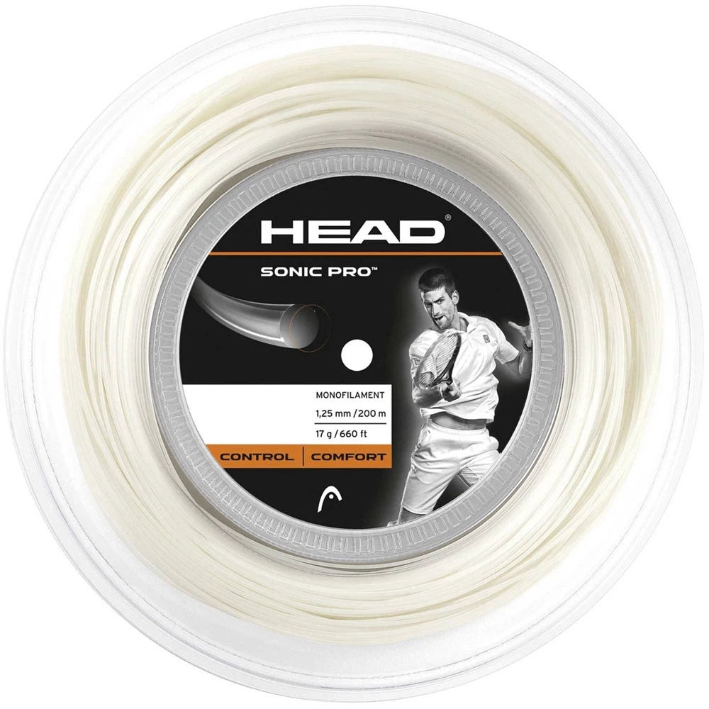 Cordage Head Sonic Pro 1.30 Blanc (200m)