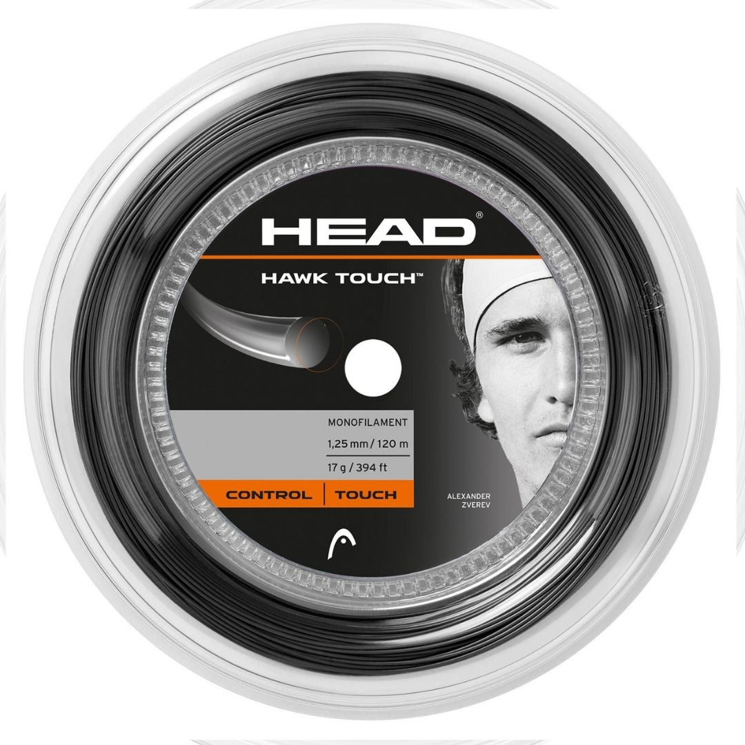 Cordage Head Hawk Touch Noir (120m)