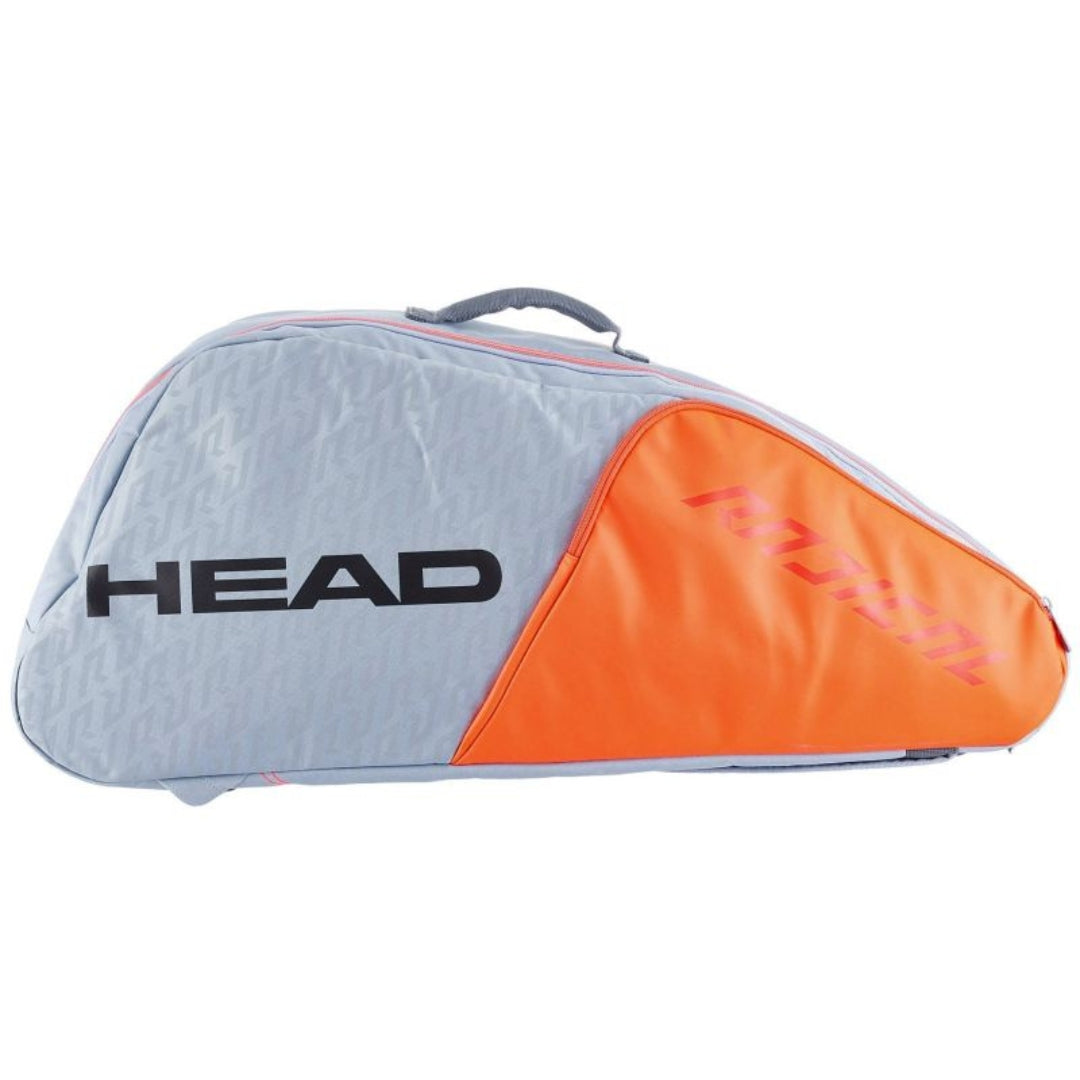 Sac Head Radical 9 Raquettes Supercombi (Gris-Orange)