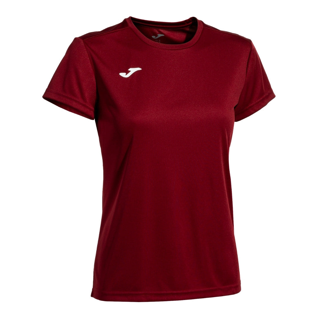 T-Shirt Joma Combi - Bordeaux (Femme)
