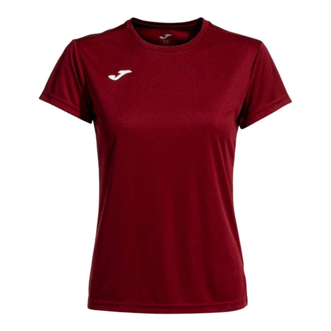 T-Shirt Joma Combi - Bordeaux (Femme)