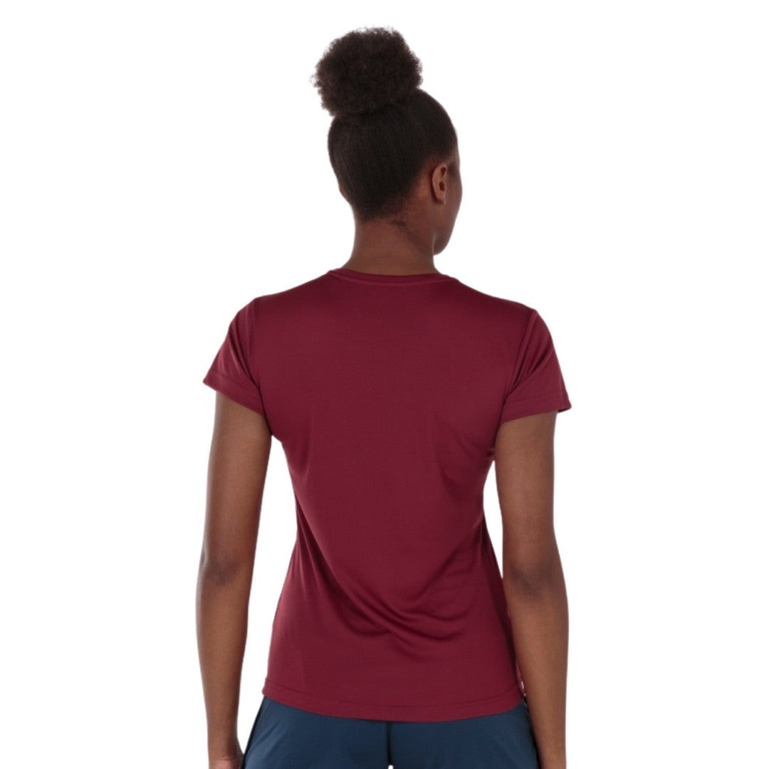 T-Shirt Joma Combi - Bordeaux (Femme)