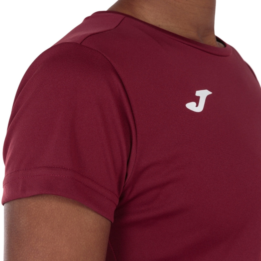 T-Shirt Joma Combi - Bordeaux (Femme)