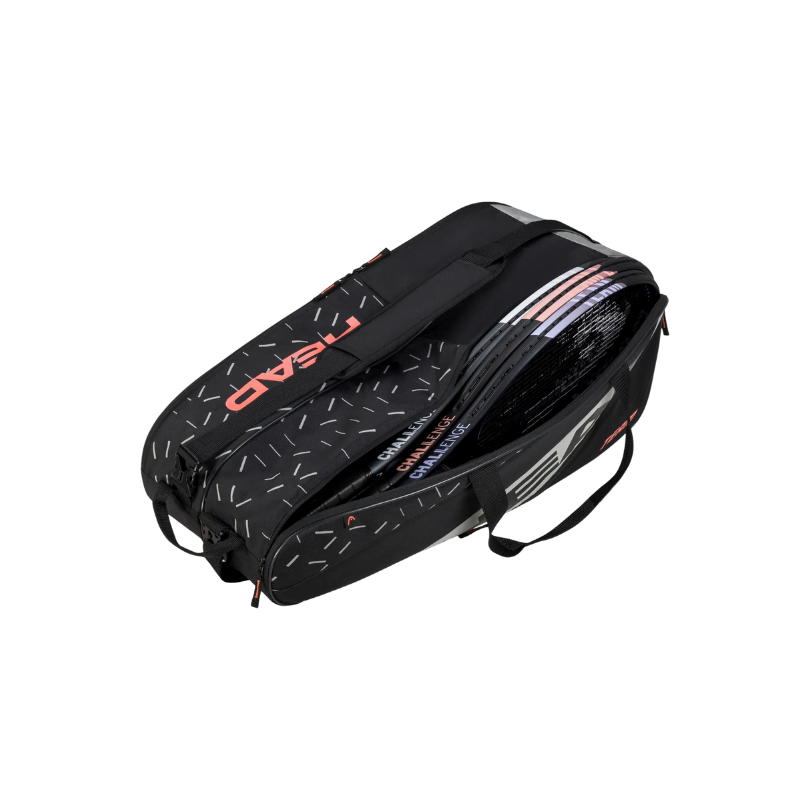 Sac Head Team Bag L 9 raquettes | Black - Ceramic