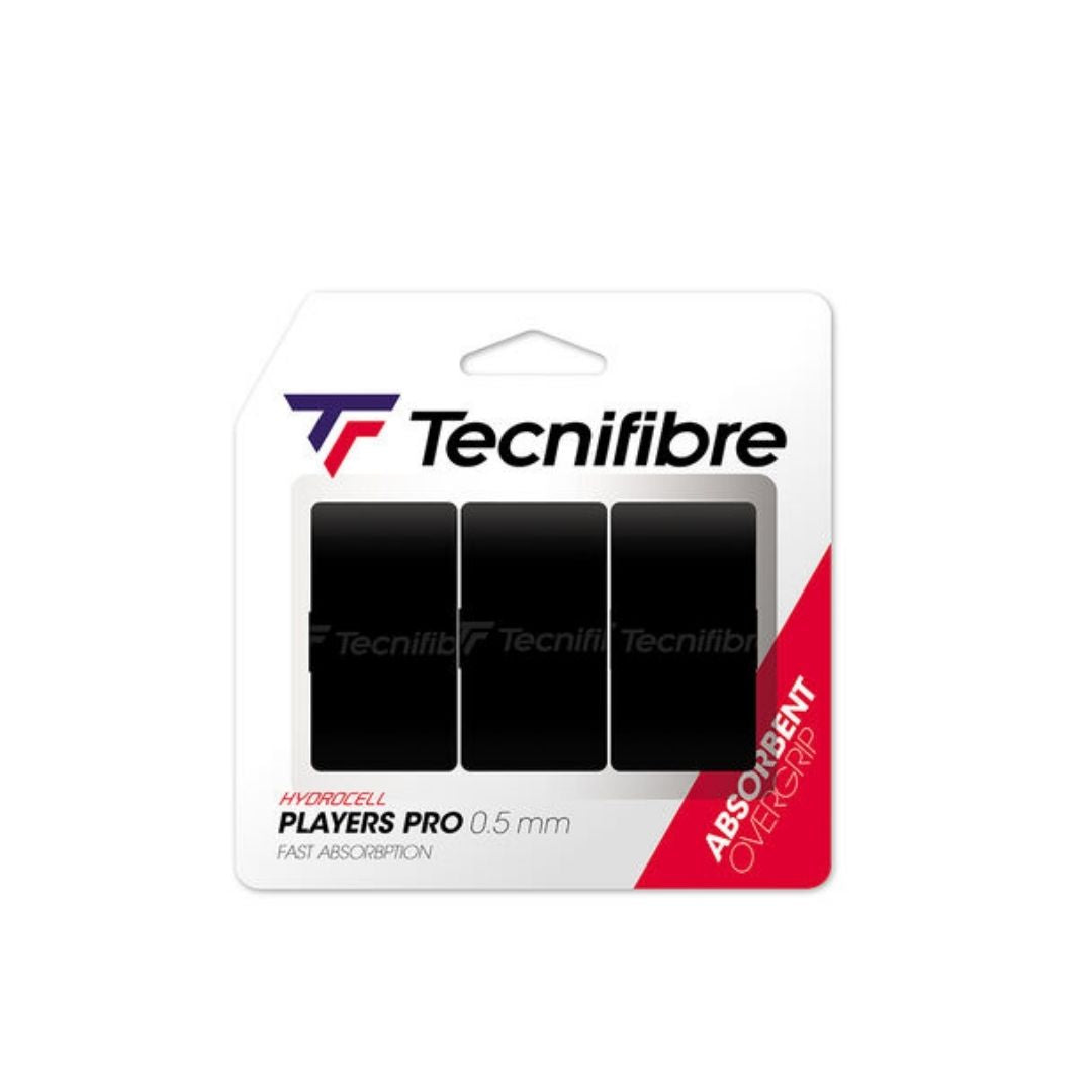 Overgrip Tecnifibre Players Pro Noir (Pack de 3)