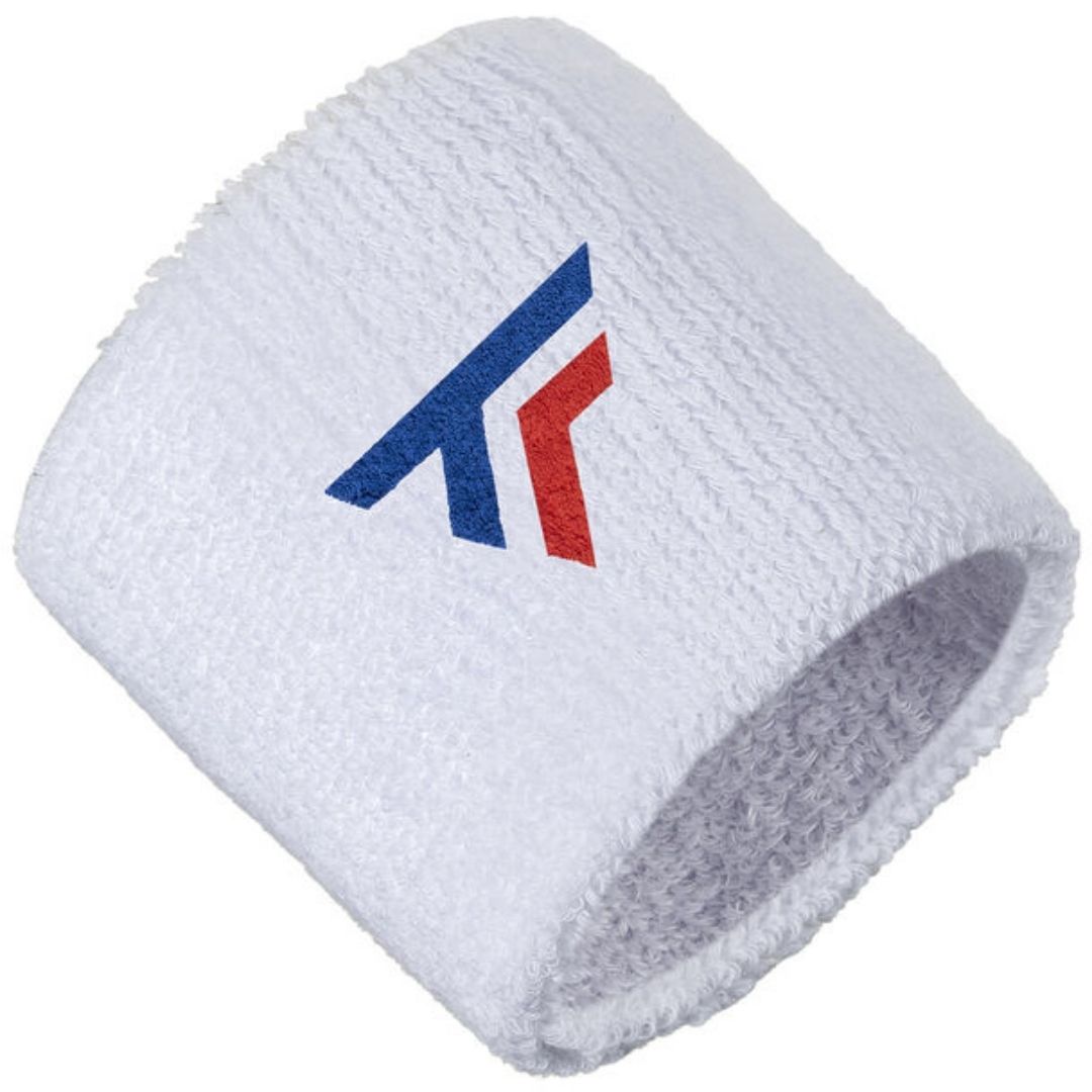 Serre-poignets Tecnifibre Blanc Courts