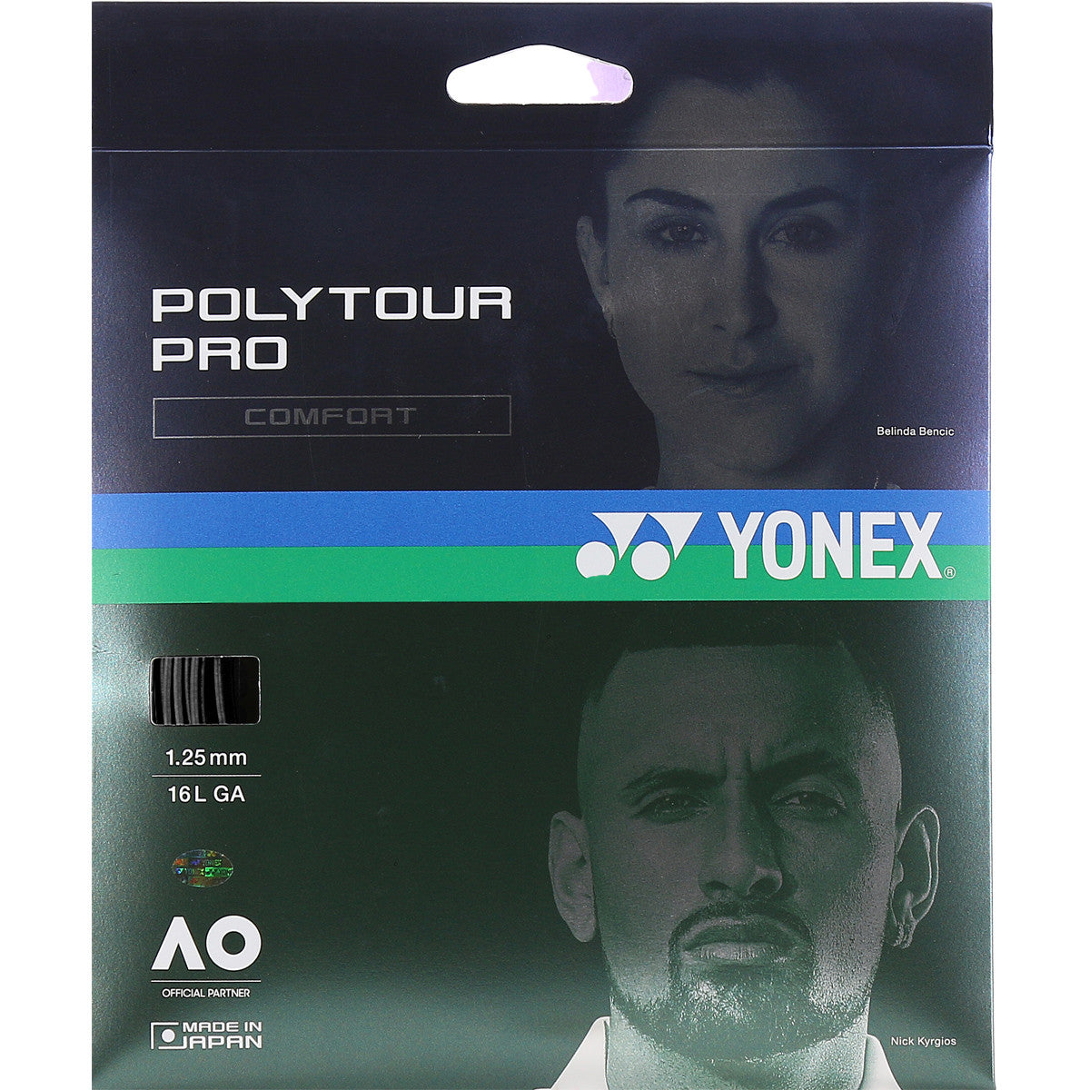 Cordage Yonex Polytour Pro 1.25 (12m) - Graphite