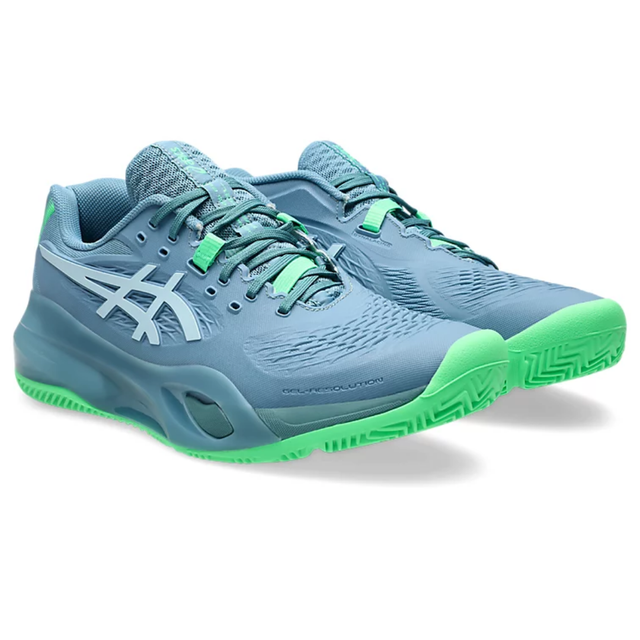 Chaussures Asics Gel-Resolution X | Saba Blue - Cool Grey