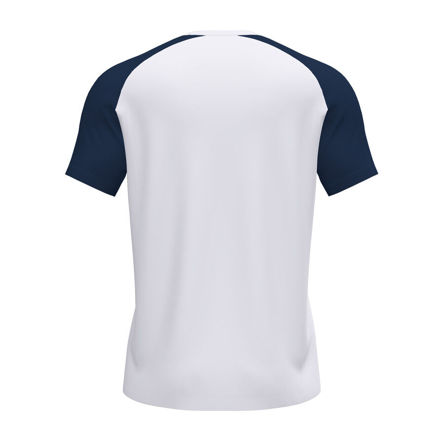 T-Shirt Joma Academy | Blanc - Bleu Marine