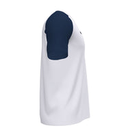 T-Shirt Joma Academy | Blanc - Bleu Marine