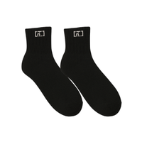 Chaussettes Padel House Moyennes | Noir