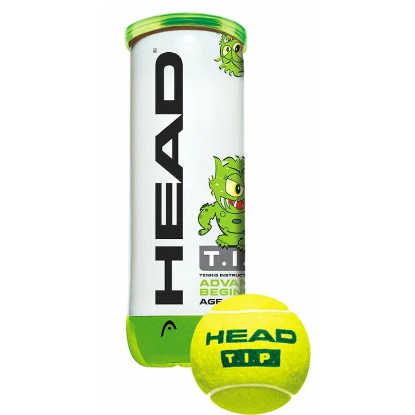 Balles Head TIP Vertes (3 balles)