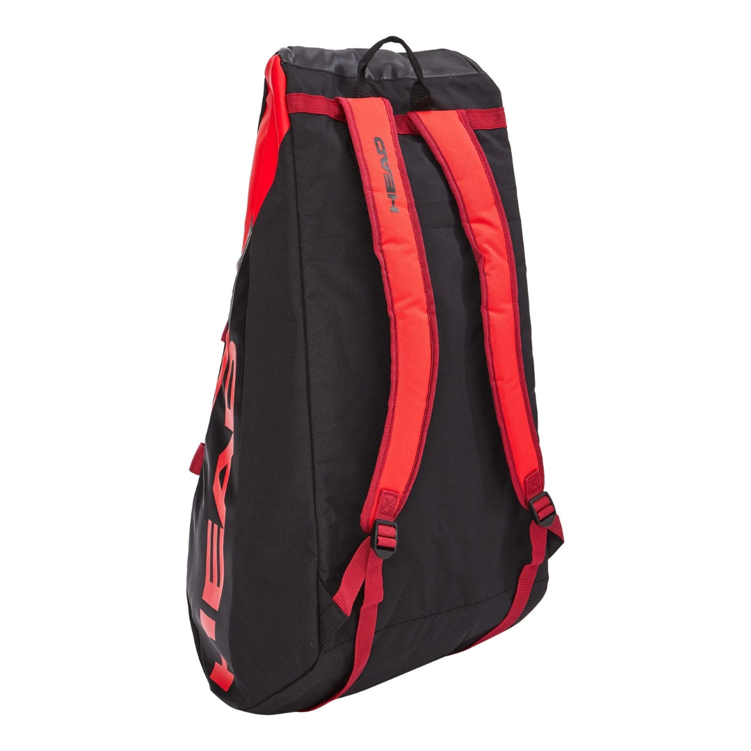 Sac Head Tour Team 6 Raquettes Combi (Noir-Rouge)