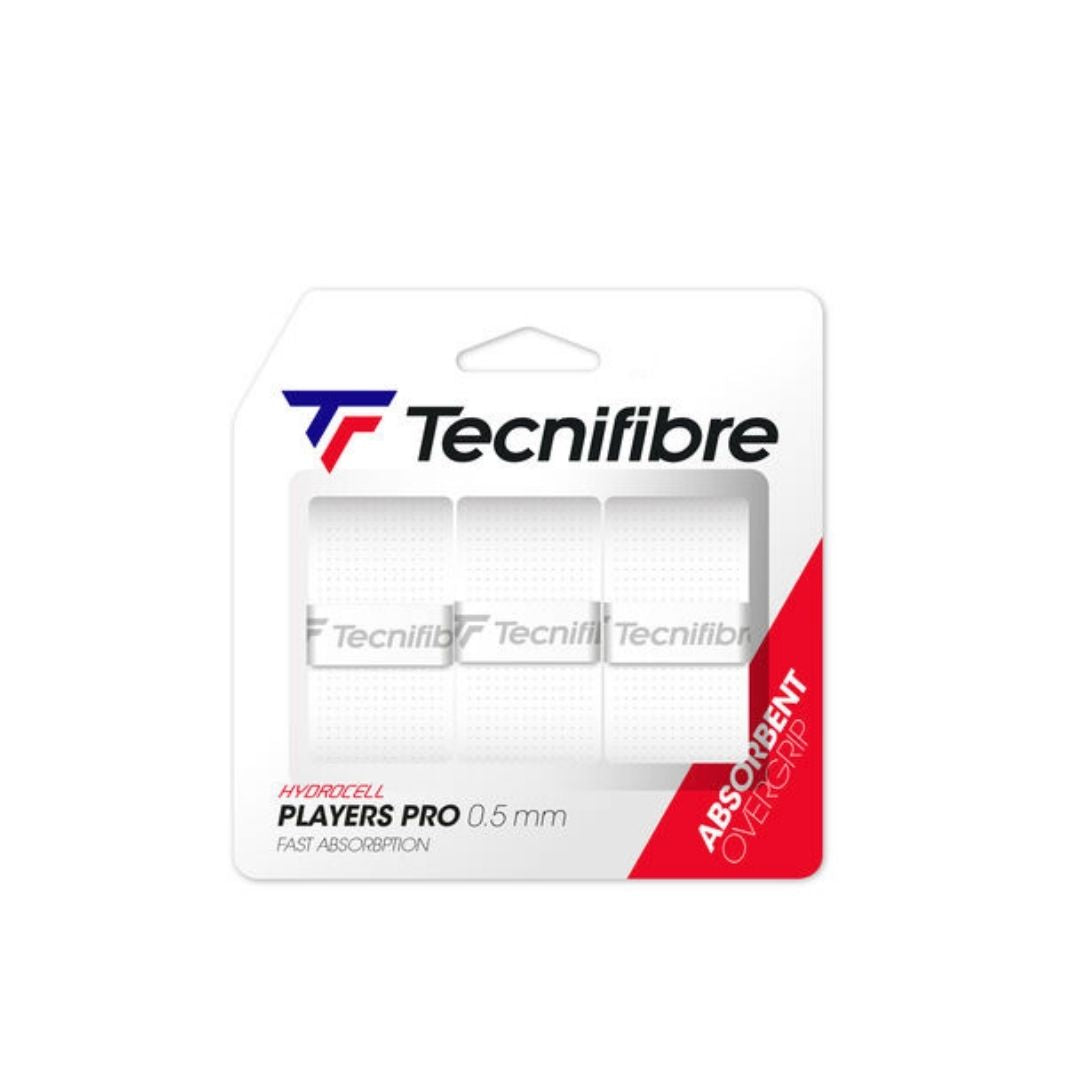 Overgrip Tecnifibre Players Pro Blanc (Pack de 3)