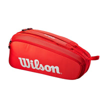 Sac Wilson Super Tour 6 raquettes (Rouge)