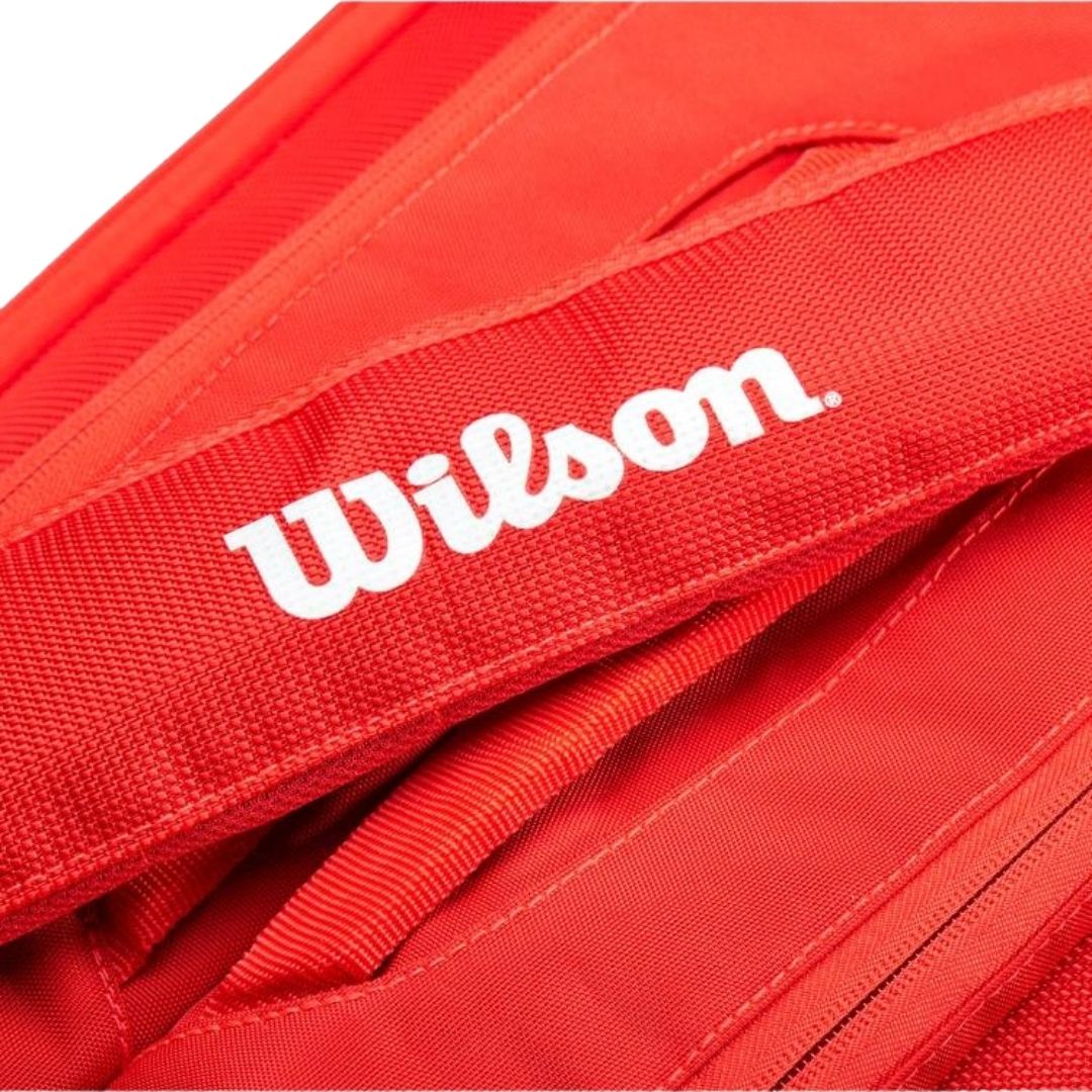 Sac Wilson Super Tour 6 raquettes (Rouge)