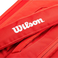 Sac Wilson Super Tour 6 raquettes (Rouge)
